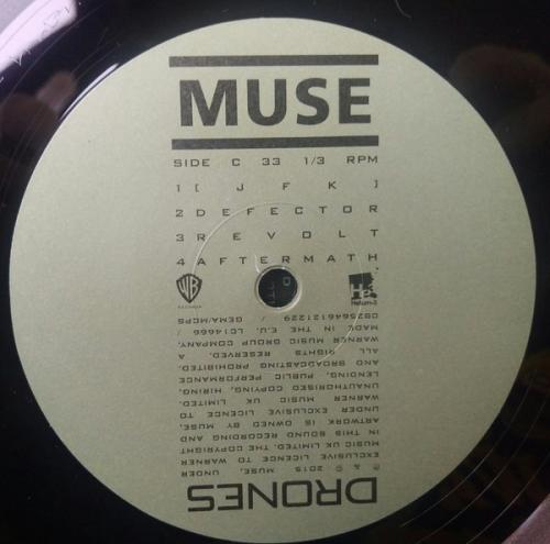 Виниловая пластинка Muse DRONES (180 Gram)
