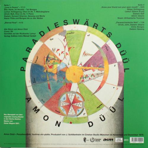 Виниловая пластинка Amon Duul - Paradieswarts Duul (Black Vinyl LP)