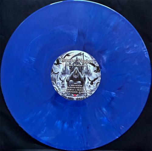 Виниловая пластинка Grave Digger - Bone Collector (Dark Blue Marbled Vinyl LP)