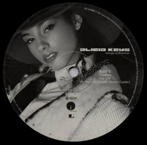 Виниловая пластинка Alicia Keys SONGS IN A MINOR