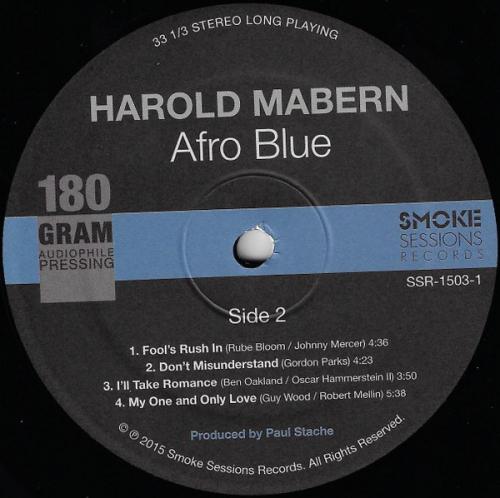 Виниловая пластинка Harold Mabern - Afro Blue (Black Vinyl 2LP)