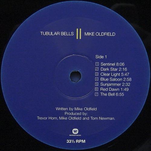 Виниловая пластинка Mike Oldfield TUBULAR BELLS II (180 Gram)