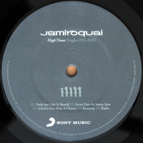 Виниловая пластинка Jamiroquai - High Times: Singles 1992-2006 (180 Gram Black Vinyl 2LP)