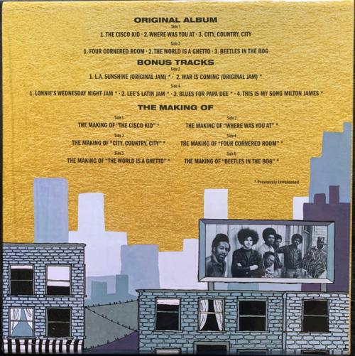 Виниловая пластинка War -  The World Is A Ghetto (The Complete Sessions) (Box) (Black Vinyl 5LP)