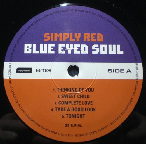 Виниловая пластинка Simply Red - Blue Eyed Soul (Black Vinyl LP)