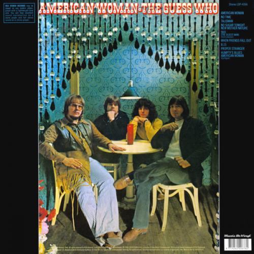 Виниловая пластинка The Guess Who - American Woman (Black Vinyl LP)