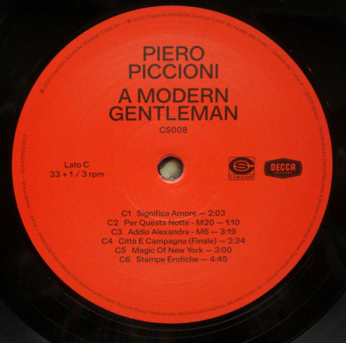 Виниловая пластинка Саундтрек - A Modern Gentleman - The Refined And Bittersweet Sound Of An Italian Maestro (Piero Piccioni) (Black Vinyl 2LP)