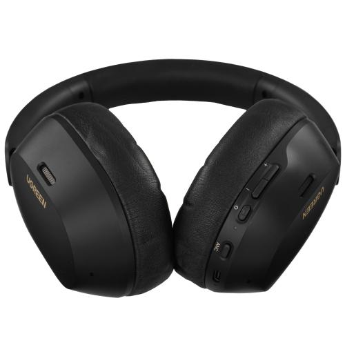 Наушники UGREEN HP203 HiTune Max 5C Hybrid Active Noise-Cancelling Headphones Black