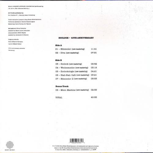 Виниловая пластинка Jean Michel Jarre- Zoolook (Black Vinyl LP)