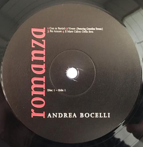 Виниловая пластинка Andrea Bocelli, Romanza Remastered
