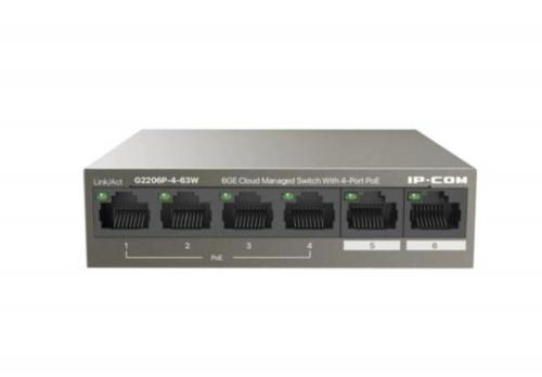 Коммутатор Tenda G2206P-4-63W IP-COM