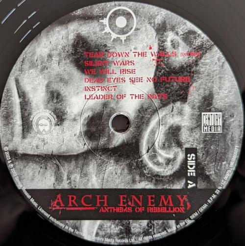Виниловая пластинка Arch Enemy - Anthems Of Rebellion