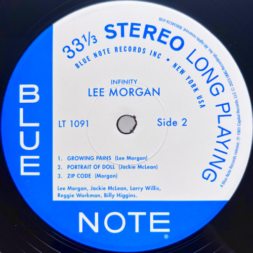 Виниловая пластинка Lee Morgan - Infinity (Tone Poet)