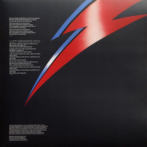 Виниловая пластинка PLG David Bowie Aladdin Sane (180 Gram/Gatefold/Remastered)
