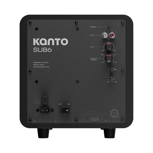 Сабвуфер Kanto Audio SUB6 VMB-C Black
