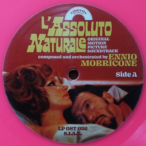 Виниловая пластинка Саундтрек - L'Assoluto Naturale (Ennio Morricone) (Coloured Vinyl LP)