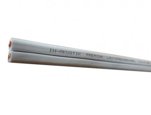 Акустический кабель In-Akustik Premium LS White 2x4.0 mm2 м/кат (катушка 100м) #0040246