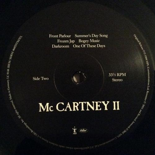 Виниловая пластинка McCartney, Paul, McCartney II