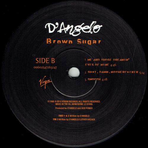 Виниловая пластинка D'Angelo, Brown Sugar (20th Anniversary Edition)