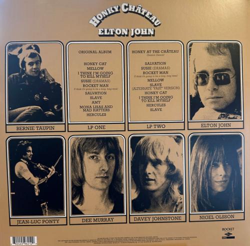 Виниловая пластинка Elton John - Honky Chateau (Black Vinyl 2LP)