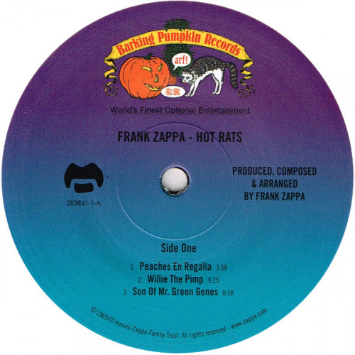 Виниловая пластинка Zappa, Frank, Hot Rats
