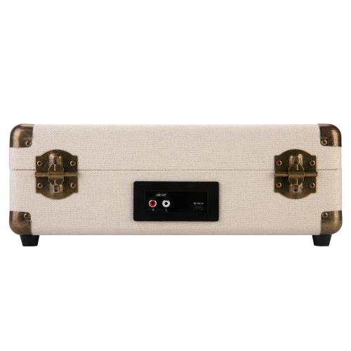 Проигрыватель винила Alive Audio GLAM The Canvas Edition Ivory с Bluetooth