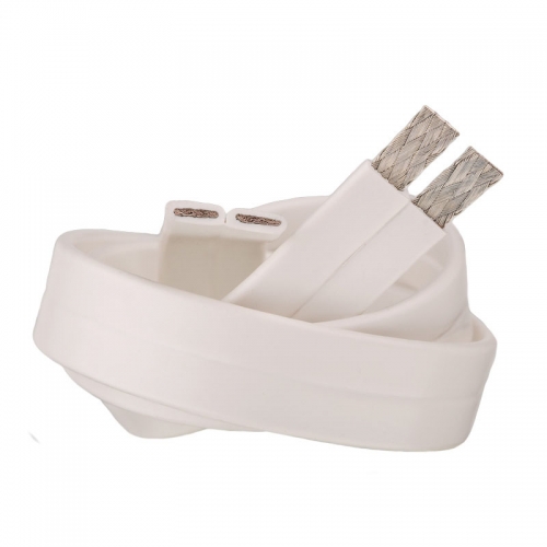 Кабель акустический Supra Flat 2x1.6 white м/кат (катушка 200м)