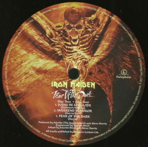 Виниловая пластинка Iron Maiden Fear Of The Dark (180 Gram)