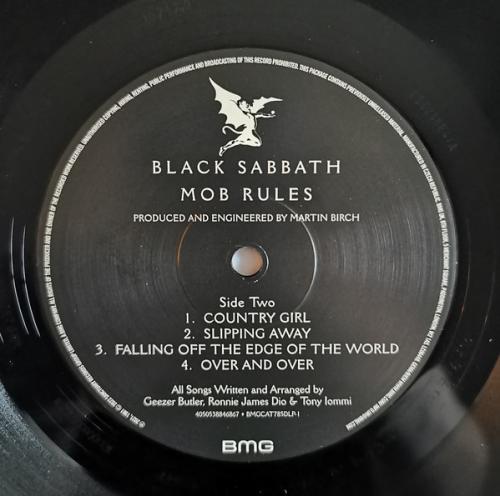 Виниловая пластинка Black Sabbath - Mob Rules (Black Vinyl 2LP)