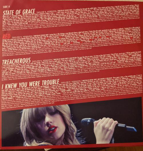 Виниловая пластинка Taylor Swift - Red (Taylor's Version) (Black Vinyl 4LP)