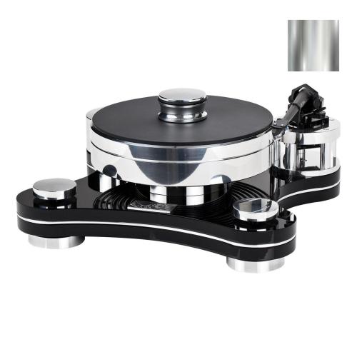 Проигрыватель винила Transrotor ZET 3 TMD Black 2 мотора + TRA 9/2.1 12" Chrome + Figaro + Konstant M2 Reference и прижимной диск
