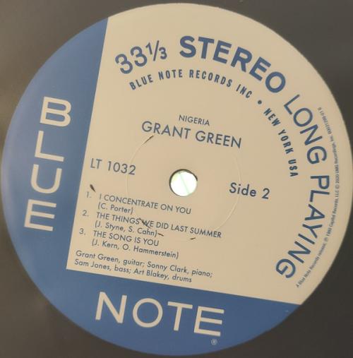Виниловая пластинка Grant Green, Nigeria (Blue Note Tone Poet Series)
