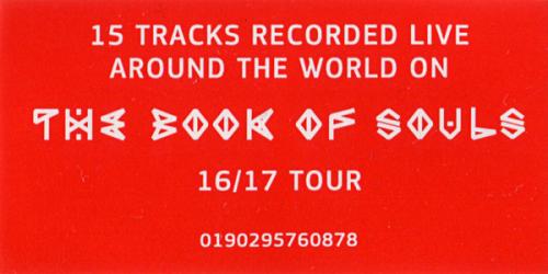Виниловая пластинка Iron Maiden THE BOOK OF SOULS LIVE