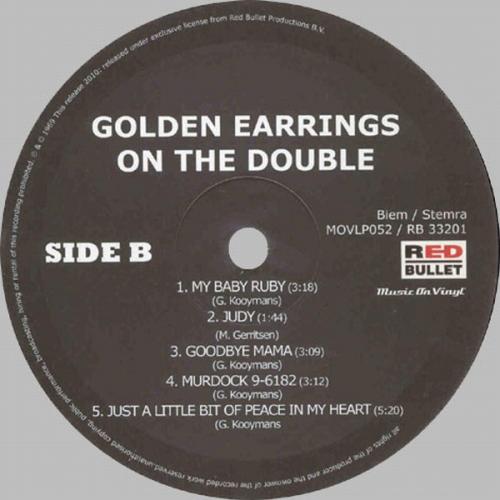 Виниловая пластинка GOLDEN EARRING - ON THE DOUBLE (2LP)