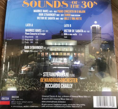 Виниловая пластинка Stefano Bollani; Chailly, Riccardo - Sounds Of The 30s (Black Vinyl LP)