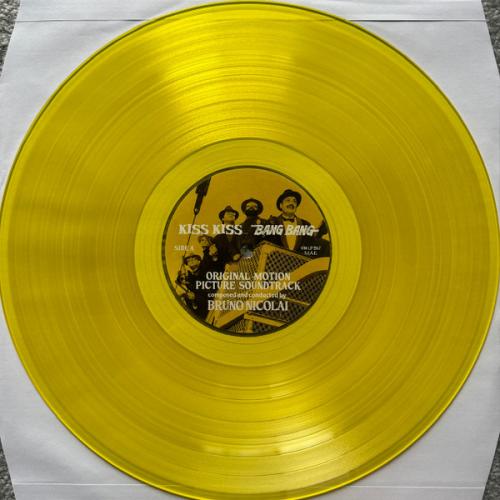 Виниловая пластинка OST - Kiss Kiss…Bang Bang (Clear Yellow Vinyl LP, RSD2025)