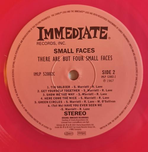 Виниловая пластинка Small Faces - There Are But Four Small Faces (Coloured Vinyl LP)