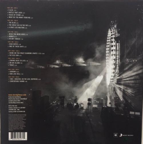 Виниловая пластинка David Gilmour LIVE AT POMPEII