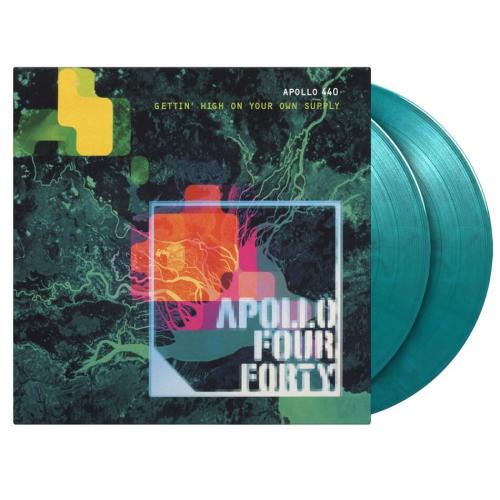 Виниловая пластинка Apollo 440 - Gettin' High On Your Own Supply (Green Marbled Vinyl 2LP)