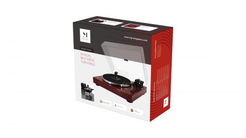 Проигрыватель винила Music Public Kingdom TT53AT Red Wood