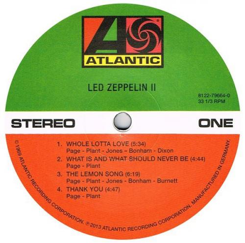 Виниловая пластинка WM Led Zeppelin Led Zeppelin Ii (Deluxe Edition/180 Gram/Trifold/Remastered)