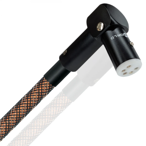 Кабель для тонарма Wire World Micro Eclipse 10 Tonearm Angle DIN to RCA (ECT1.5M-A-10) 1.5m