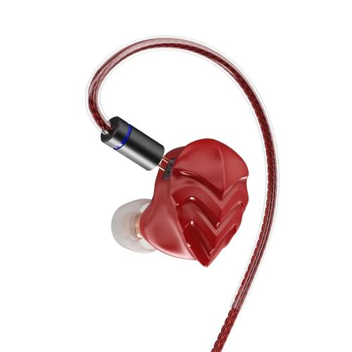 Наушники Hidizs MK12 x DucBloke 4.4mm Red