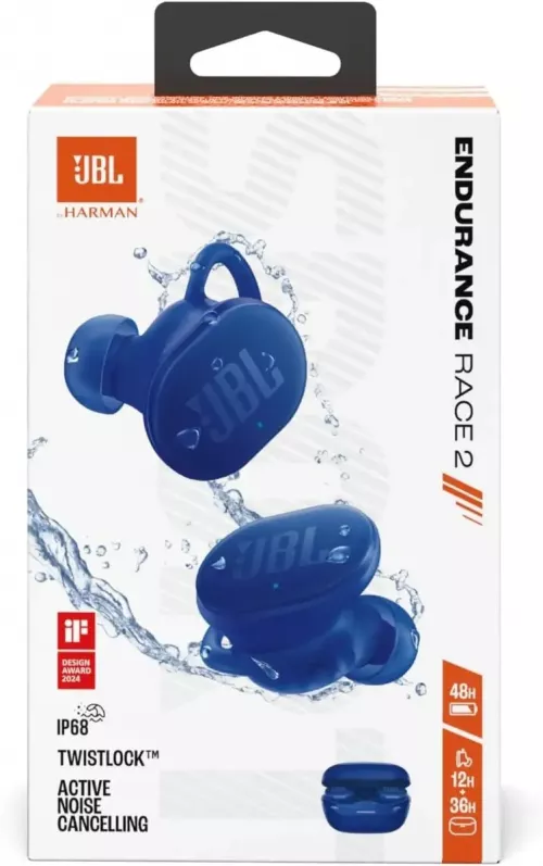 Наушники JBL Endurance Race 2 Blue