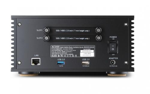 Сетевой аудиосервер Aurender ACS100 2TB HDD Black