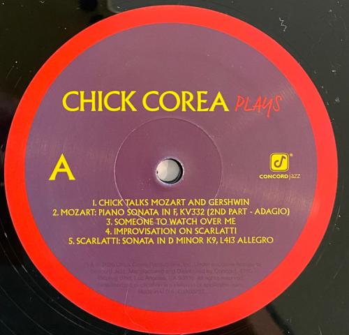 Виниловая пластинка Chick Corea - Plays (Black Vinyl 3LP)