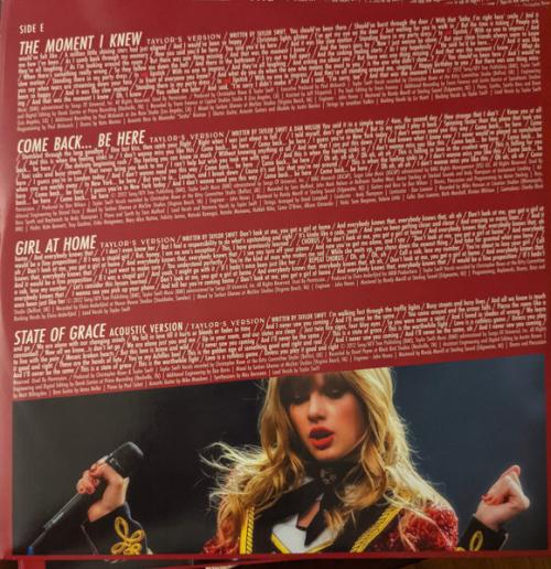 Виниловая пластинка Taylor Swift - Red (Taylor's Version) (Black Vinyl 4LP)