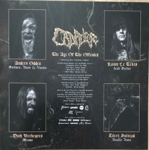 Виниловая пластинка Cadaver - The Age Of The Offended (Coloured Vinyl LP)
