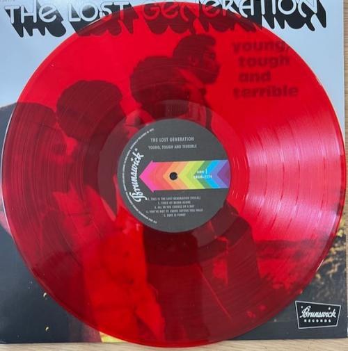 Виниловая пластинка The Lost Generation - Young, Tough & Terrible (Analogue) (Red Vinyl LP)