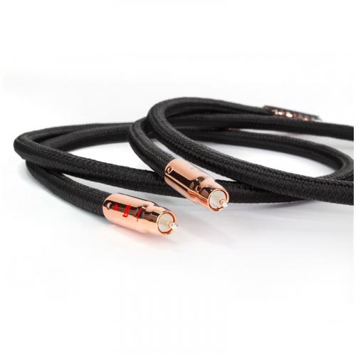 Кабель межблочный аудио AudioQuest Black Beauty RCA-RCA 1 м